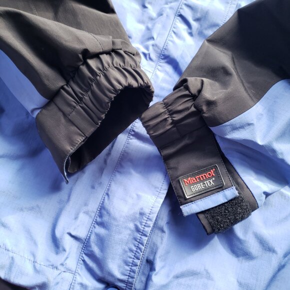 SOLD 💖 Marmot Women's GORE TEX Snow Ski Jacket  Large Blue - Picture 7 of 14